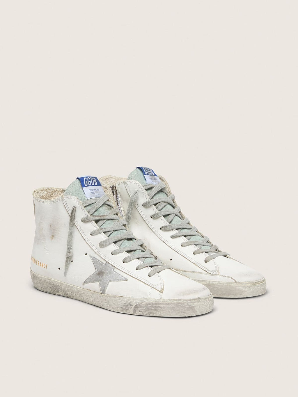 Golden Goose Francy Donna in Pelle con Stella Camoscio