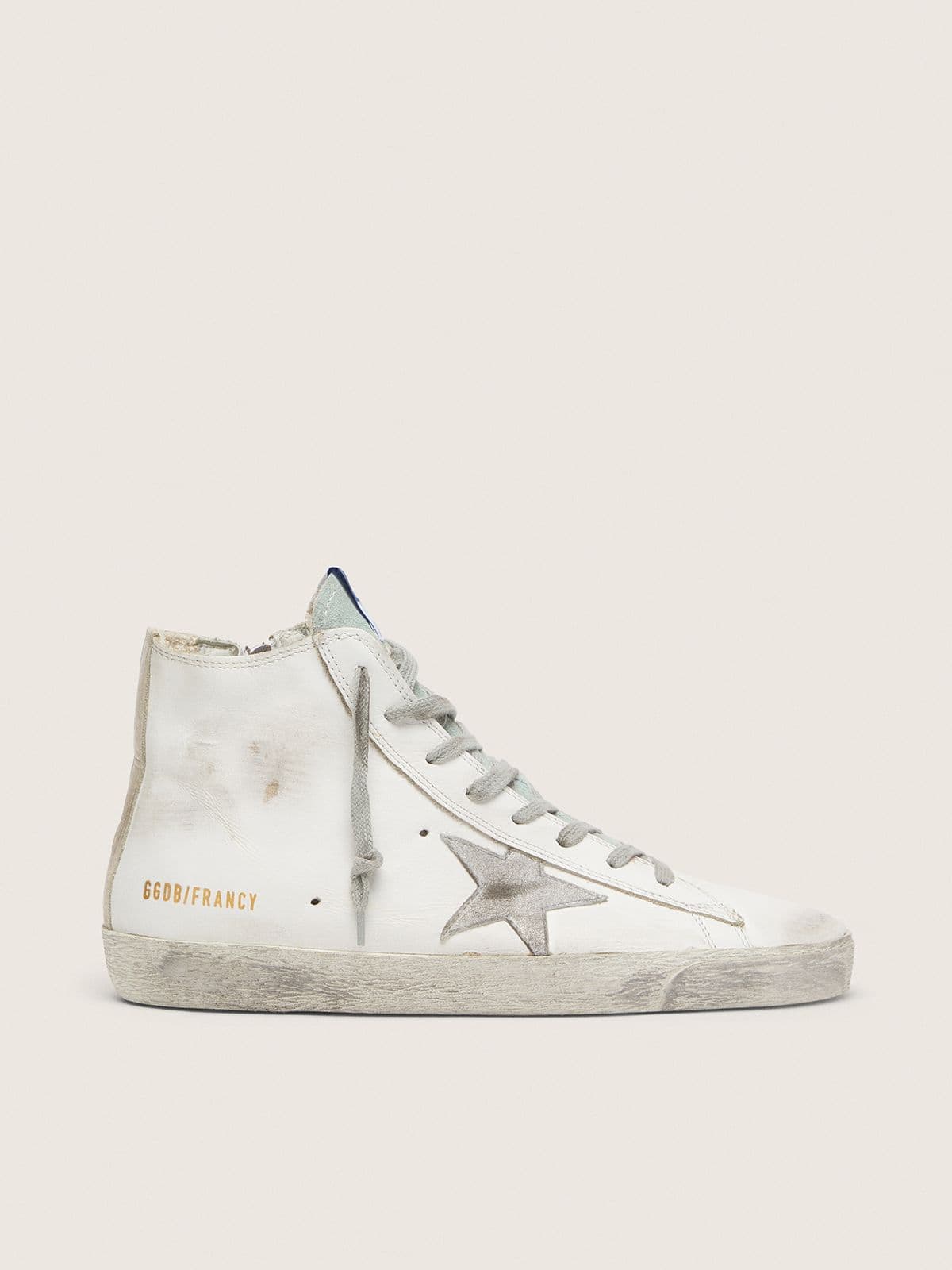 Golden Goose Francy Donna in Pelle con Stella Camoscio