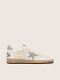 Golden Goose Ball Star Bianca con Stella e Talloncino in Cristalli Swarovski