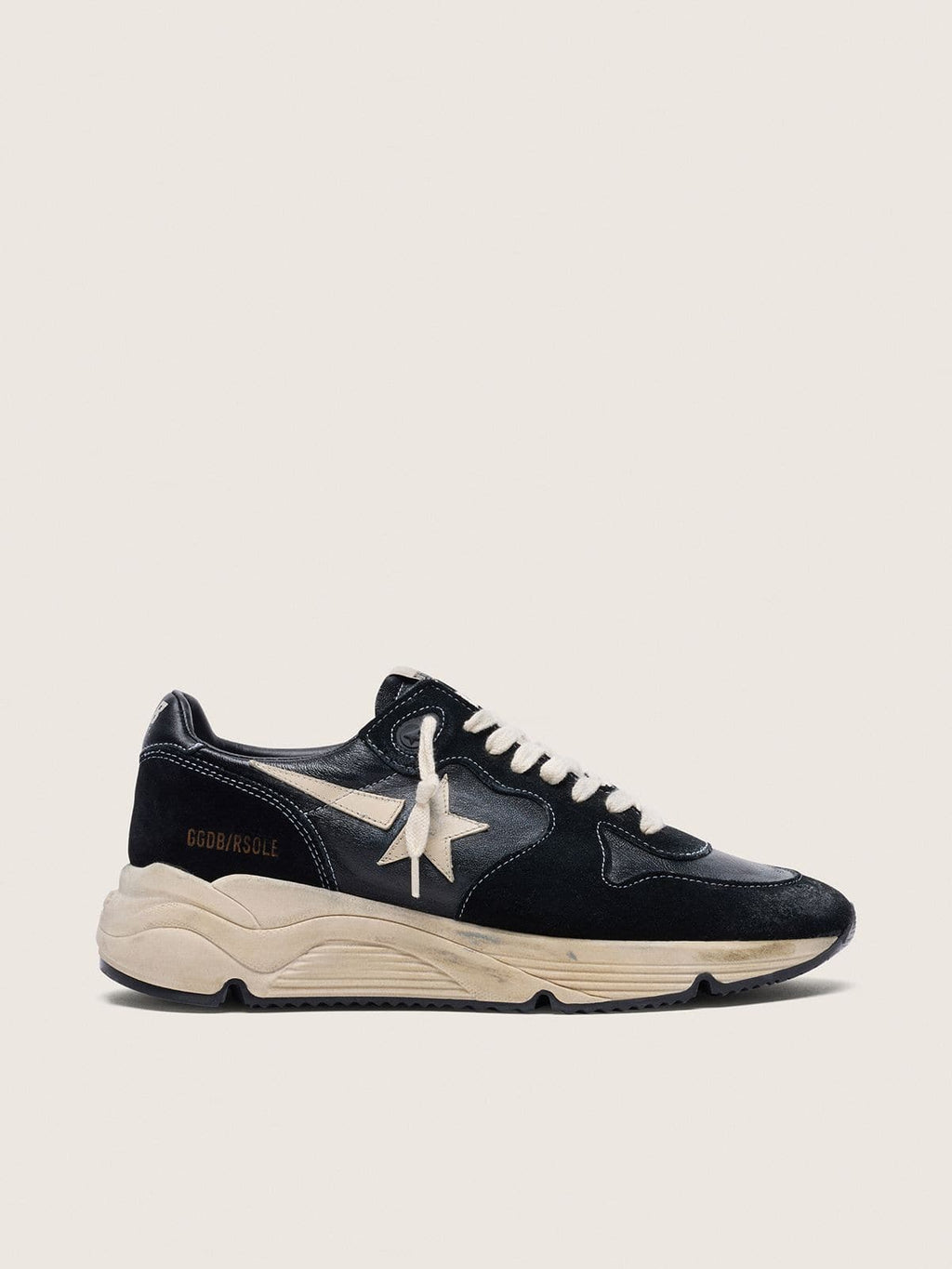 Golden Goose Running Sole Donna in Nappa e Suede Nere