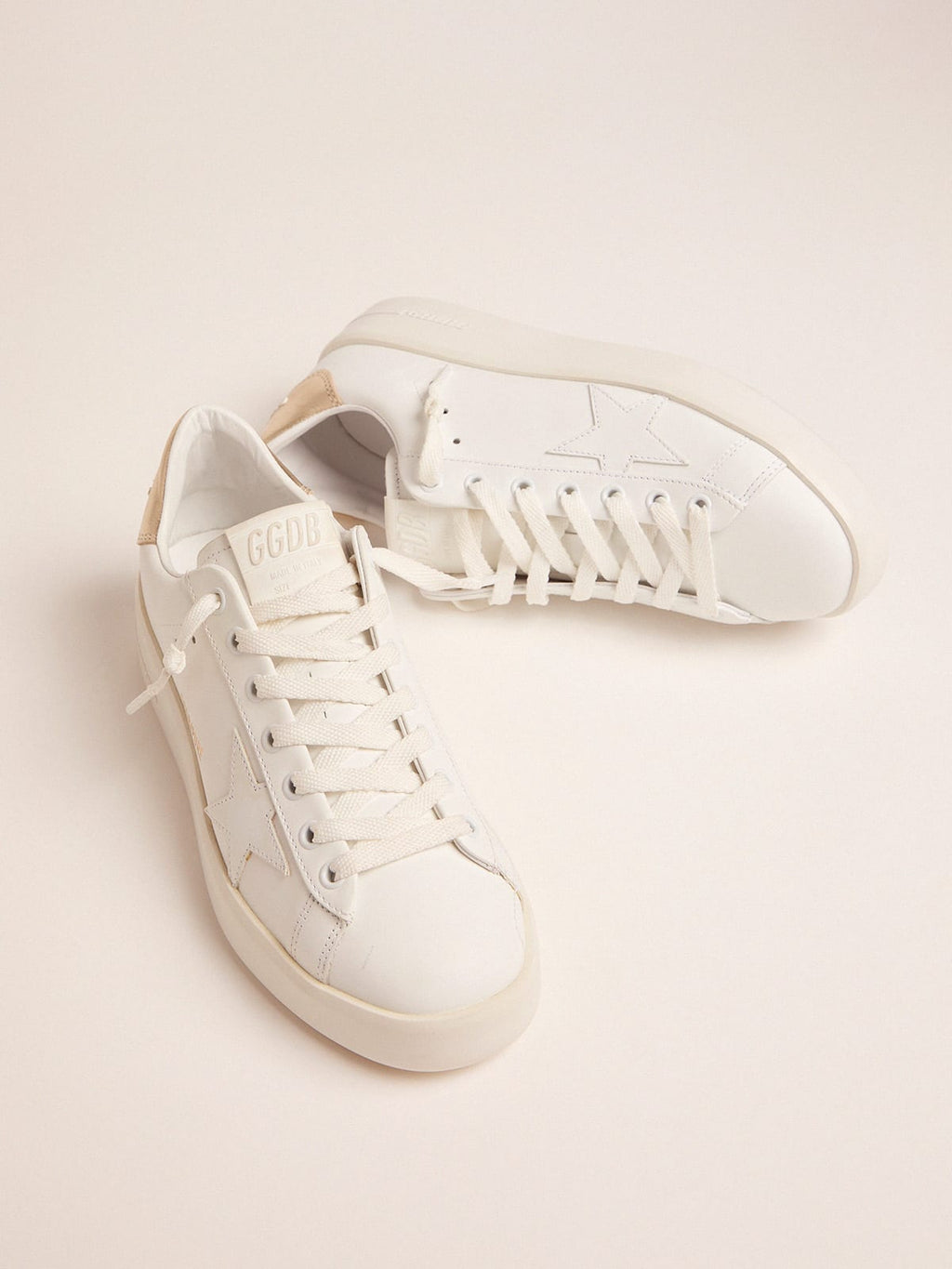 Golden Goose Sneakers Purestar Donna con Talloncino Dorato