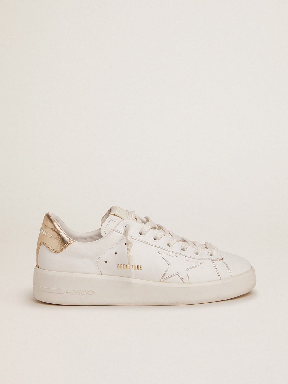 Golden Goose Sneakers Purestar Donna con Talloncino Dorato