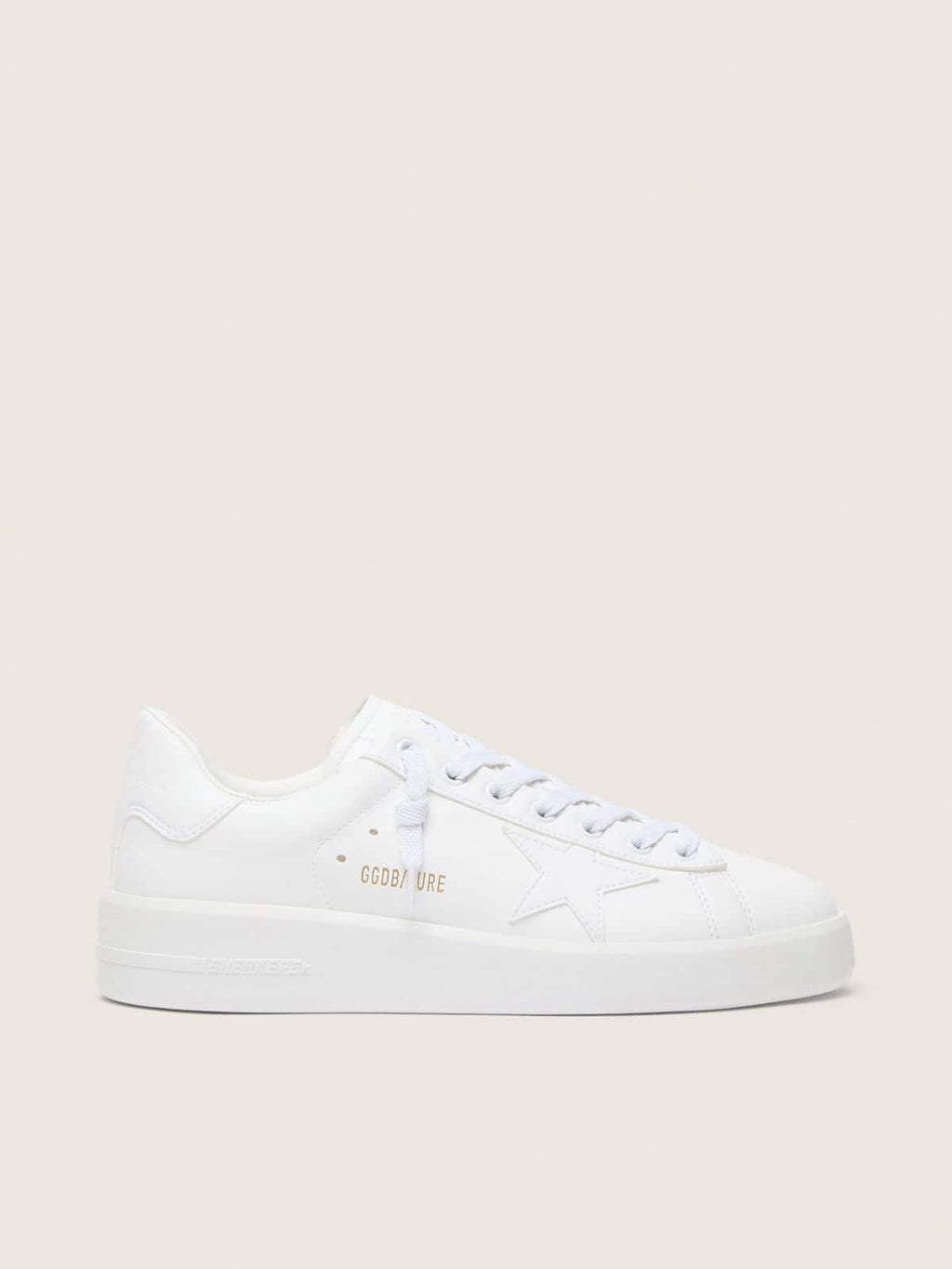 Golden Goose Purestar Donna Bio Based con Stella e Talloncino Bianchi