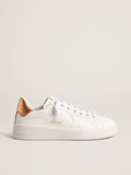 Golden Goose Purestar Donna Bio Based con Talloncino in Pelle Laminata Color Bronzo