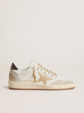 Golden Goose Ball Star Ltd Donna con Stella Beige e Talloncino Nero