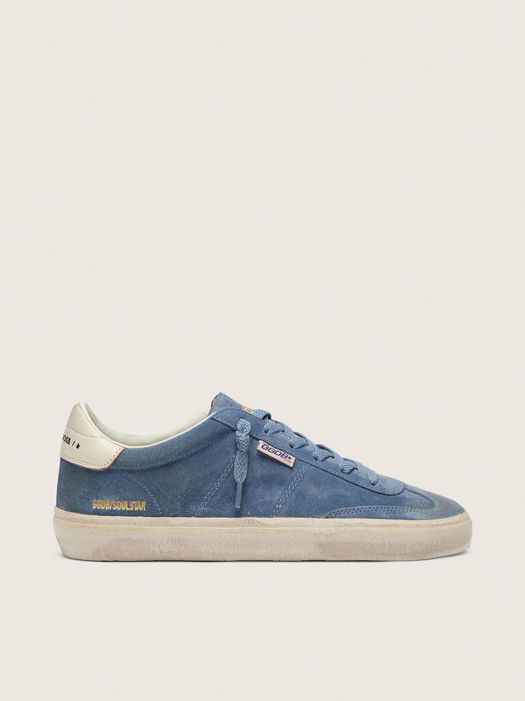 Golden Goose Soul Star Donna in Suede Blu