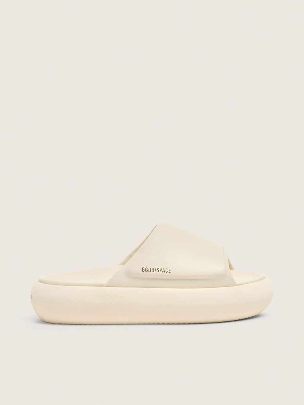 Golden Goose Ciabatte Space Star Donna in Pelle Bianca