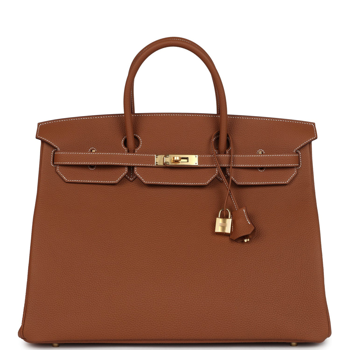 Hermes Birkin 40 Gold Togo Gold Hardware – Accessorio premium elegante