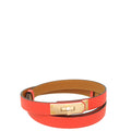 Hermes Orange Field Kelly 18 Belt – Accessorio premium elegante