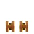 Hermes New Gold Mini Pop H Earrings – Accessorio premium elegante