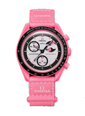 Swatch X Omega Bioceramic Moonswatch Mission To The Pink Moon SO33P700 – Accessorio premium elegante
