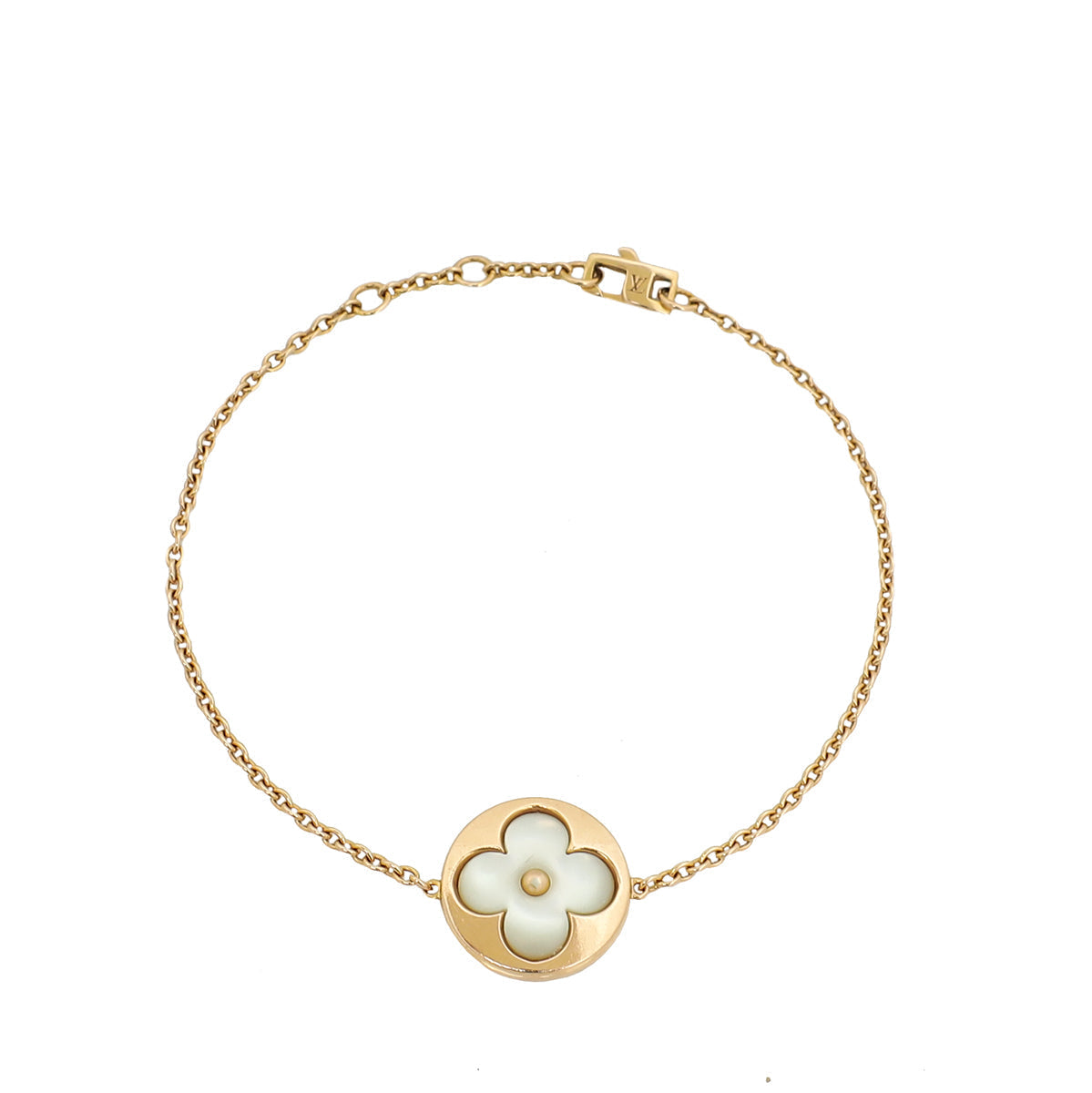 Louis Vuitton 18K Rose Gold MOP Colour Blossom Sun Bracelet – Accessorio premium elegante