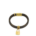 Louis Vuitton Monogram Ebene Keep It Bracelet 19 – Accessorio premium elegante