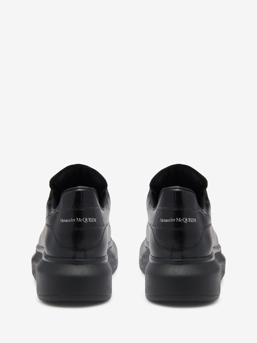 Sneaker Oversize in nero bianco Coccodrillo