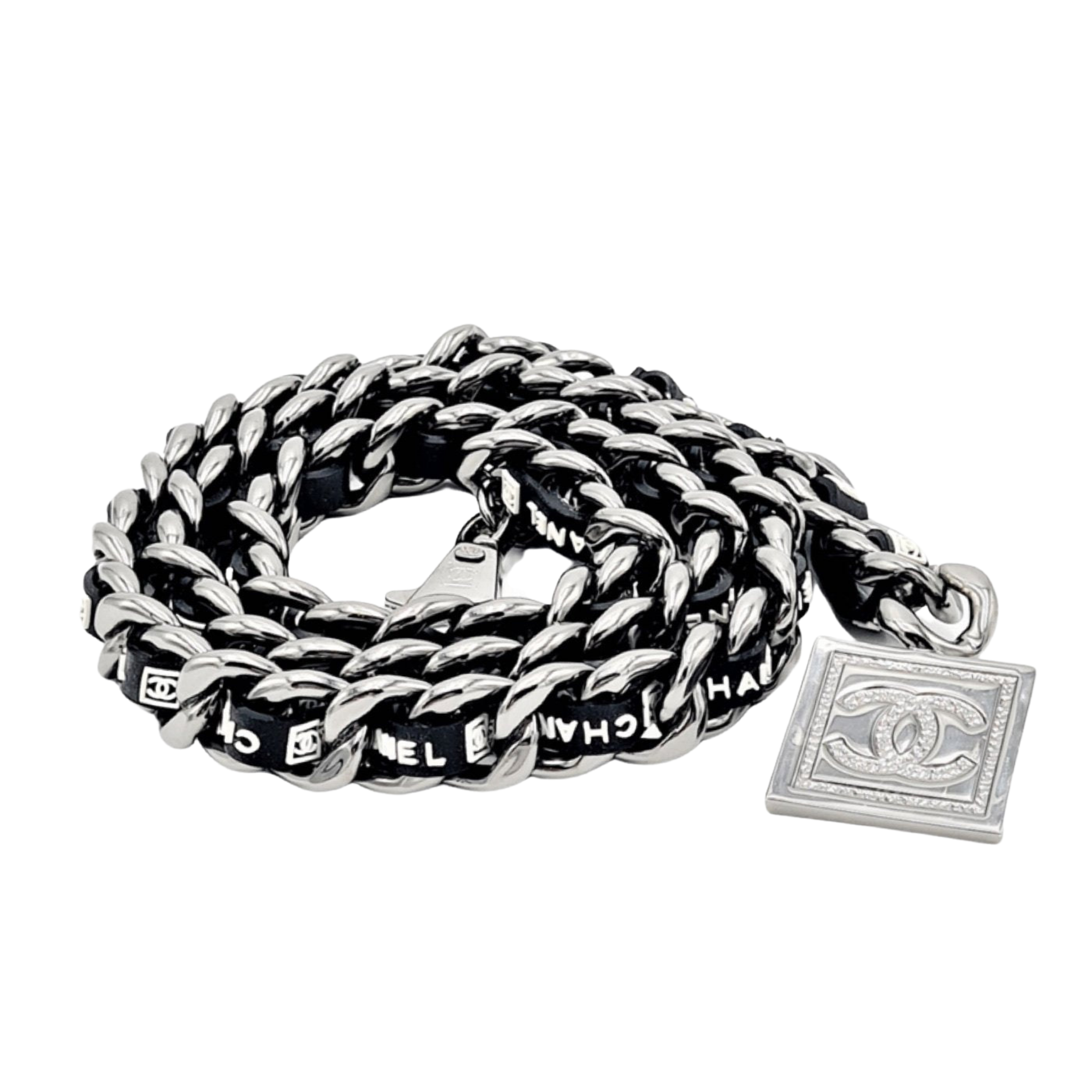 Chanel "Ecriture" chain belt - 2010s – Accessorio premium elegante