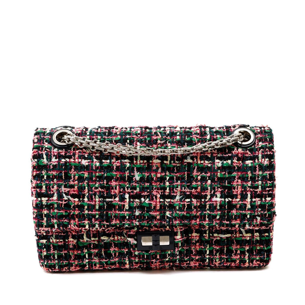 Chanel  Multicolored Tweed Reissue Medium Flap Bag – Accessorio premium elegante