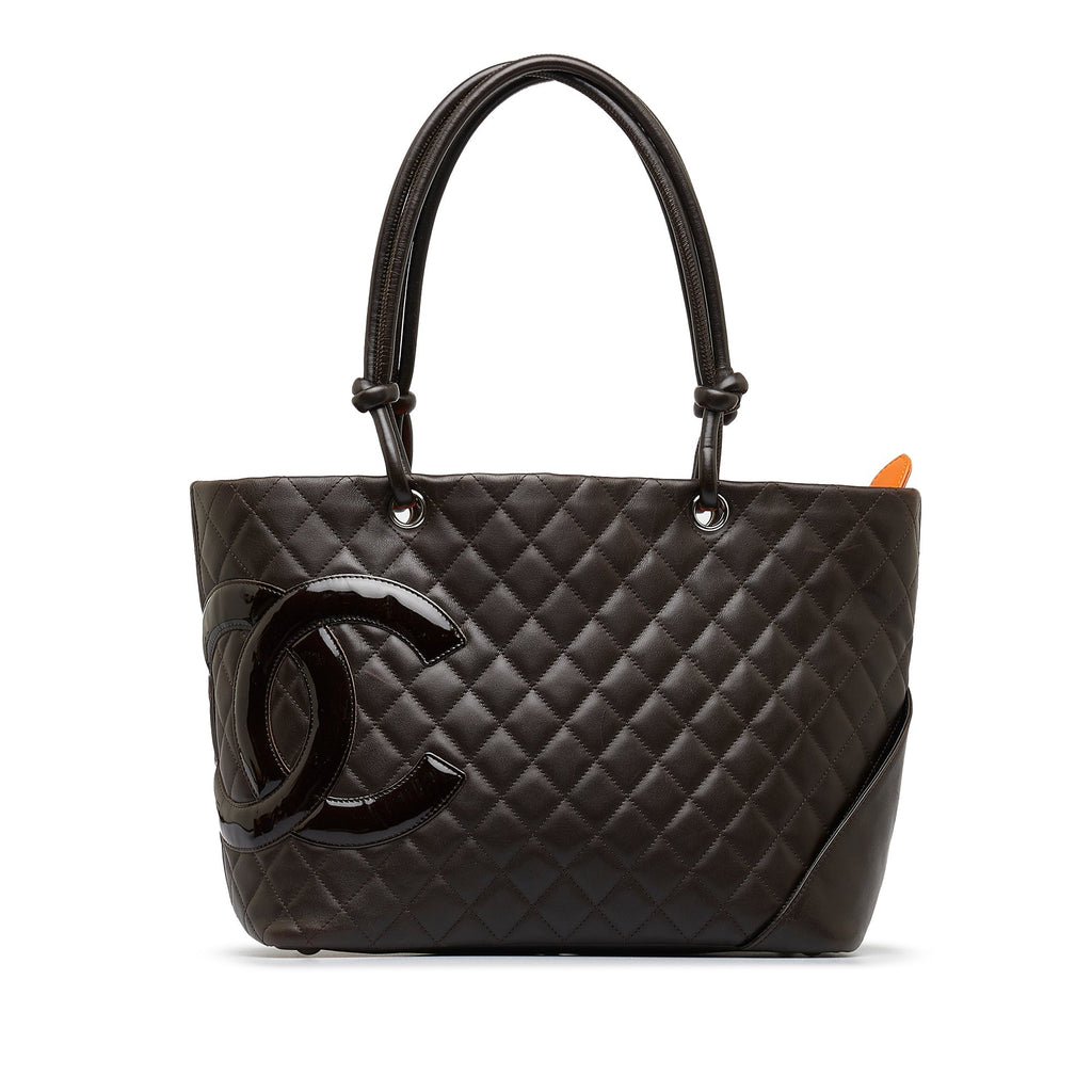 Brown Chanel Large Cambon Ligne Tote – Accessorio premium elegante
