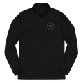 adidas x Genuine Authentic Brand Embroidered Logo Quarter zip pullover