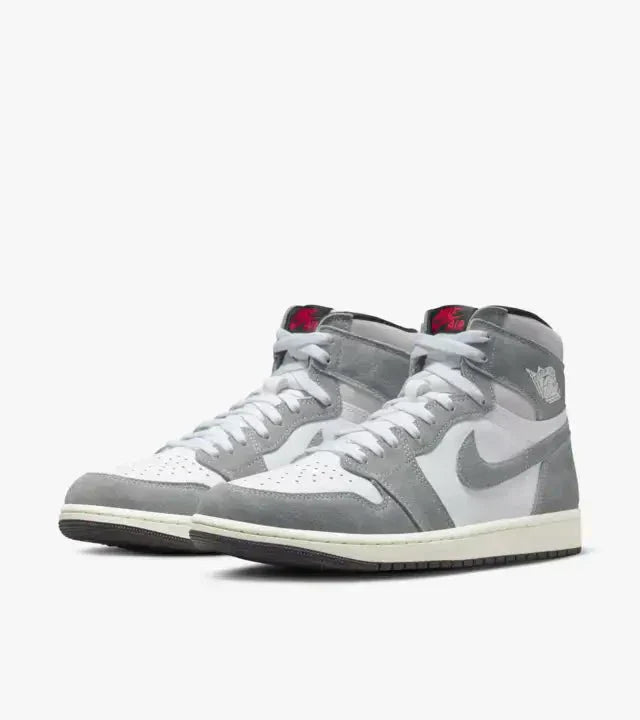 Air Jordan 1 "Washed Black" and "Smoke Grey" Sneakers for Men