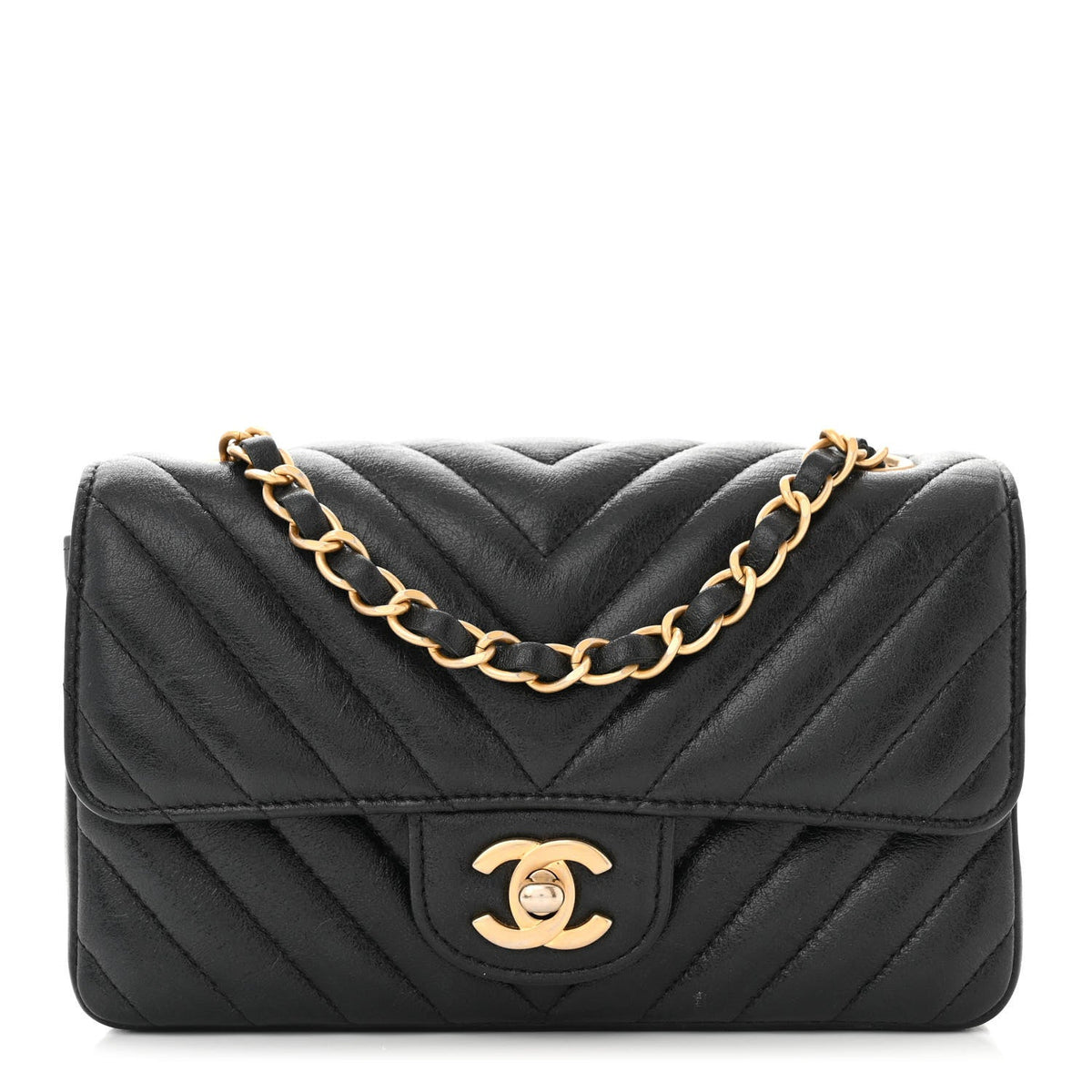Chevron Mini Flap – Accessorio premium elegante