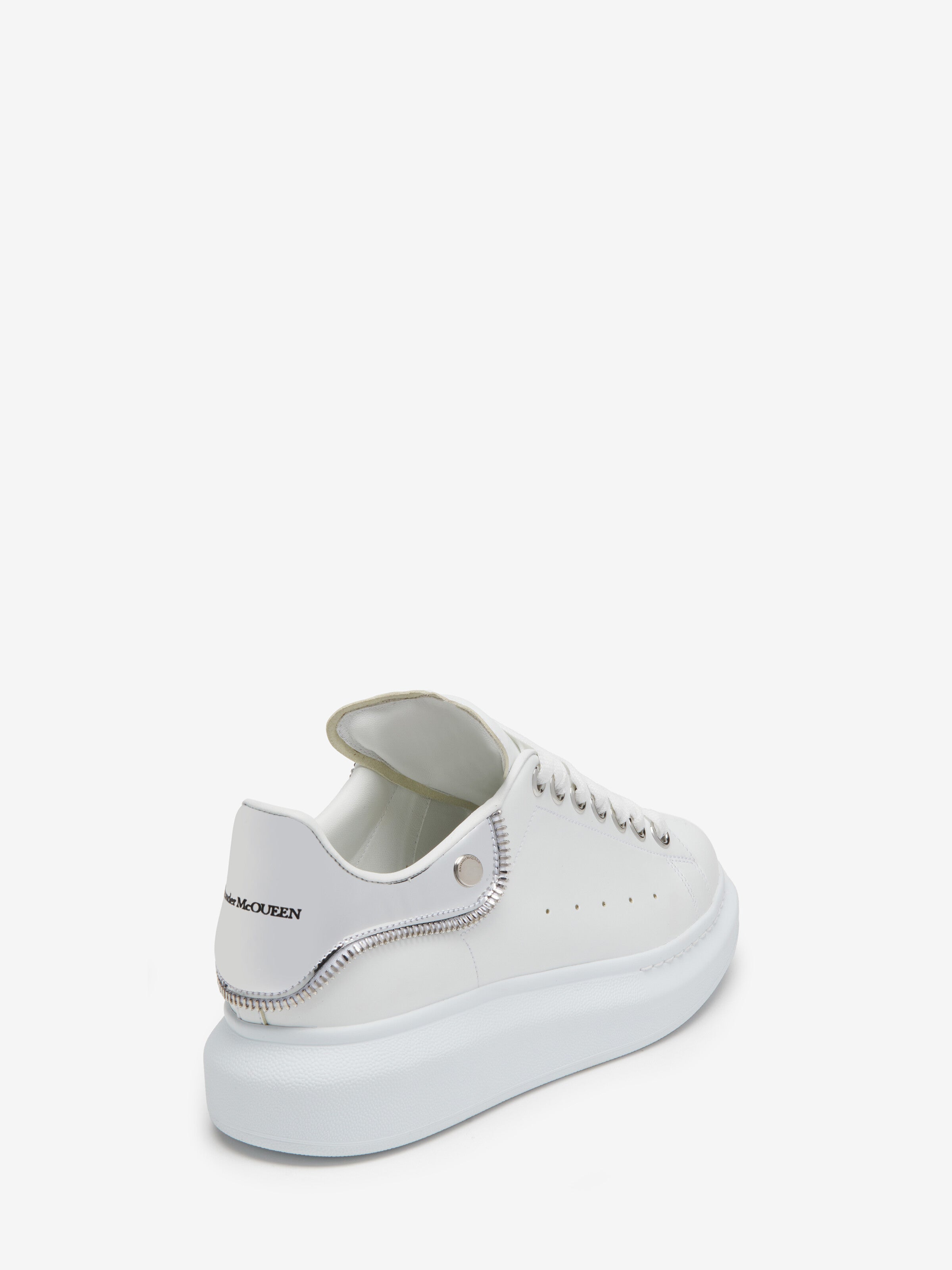 Oversize in argento bianco