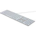 Matias Wired Aluminum Extended Numeric Keyboard for Mac w/ RGB backlighting – Accessorio premium elegante