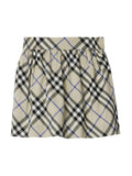 Gonna con motivo Vintage Check per bambina Burberry Kids beige con vita elasticizzata – Accessorio premium elegante