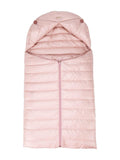 Sacco nanna per neonata Herno Kids rosa imbottito – Accessorio premium elegante