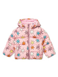 Giubbino per neonata Stella McCartney Kids rosa con stampa – Accessorio premium elegante