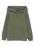 Felpa per bambino Polo Ralph Lauren Kids verde con logo Polo Pony – Accessorio premium elegante