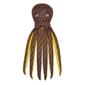 Peluche Polpo per bambini Fendi Kids marrone con motivo FF – Accessorio premium elegante