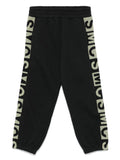 Pantaloni sportivi per bambino Stella McCartney Kids neri con logo jacquard – Accessorio premium elegante