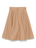 Gonna per bambina Elisabetta Franchi La Mia Bambina nera svasata – Accessorio premium elegante