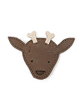 Fermaglio per bambina Donsje Josy Special marrone con orecchie da animale – Accessorio premium elegante