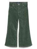 Jeans per bambina Scotch & Soda The Wave verde in velluto a coste – Accessorio premium elegante