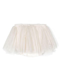 Gonna per neonata Donsje Rieta bianco avorio con rete in tulle – Accessorio premium elegante