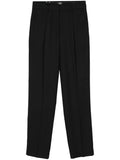 Pantaloni plissettati per donna Scotch & Soda nero con piega stirata – Accessorio premium elegante