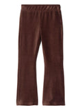 Pantaloni a coste per bambina Scotch & Soda marrone con taglio svasato – Accessorio premium elegante