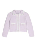Cardigan con finiture a contrasto – Accessorio premium elegante