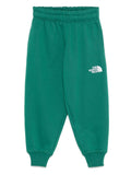 Pantaloni sportivi con ricamo per bambino The North Face Kids verde con due tasche laterali – Accessorio premium elegante