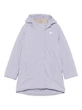 Giubbino per bambina K-Way Kids viola con cappuccio classico – Accessorio premium elegante