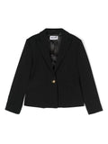 Blazer per bambina Moschino Kids nero modello monopetto – Accessorio premium elegante