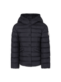 Piumino Egisto trapuntato per bambina Moncler Enfant nero con cappuccio – Accessorio premium elegante