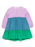 Abito per bambina Stella McCartney Kids multicolore con design color-block – Accessorio premium elegante