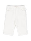 Pantaloni di velluto a coste per neonato Il Gufo bianco con gamba dritta – Accessorio premium elegante