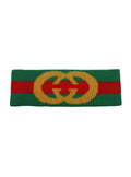 Hairband in light green wool. – Accessorio premium elegante