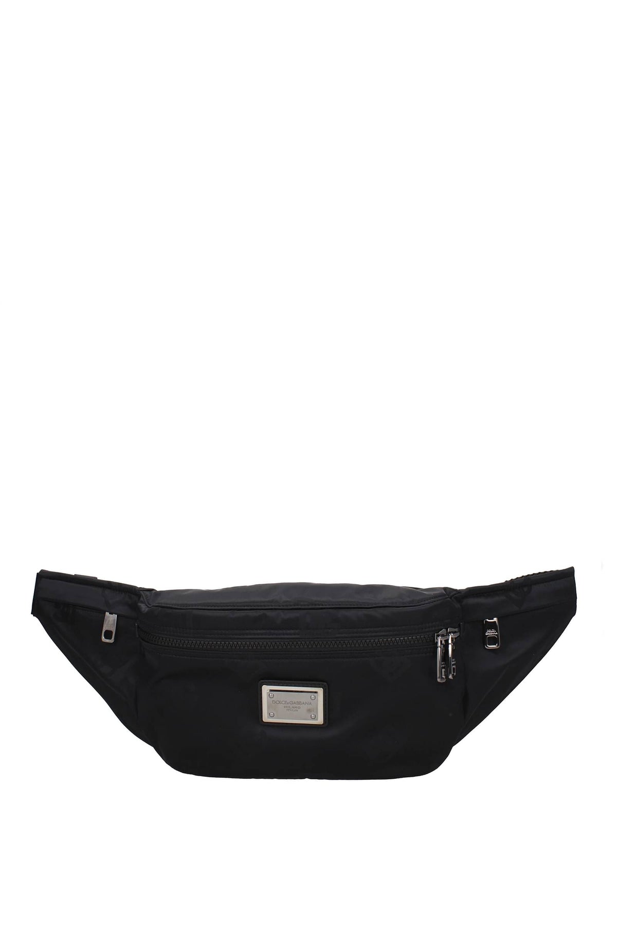 Dolce&Gabbana Zaini e Marsupi Nylon Nero – Accessorio premium elegante