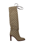 Stivali Tessuto Beige – Accessorio premium elegante