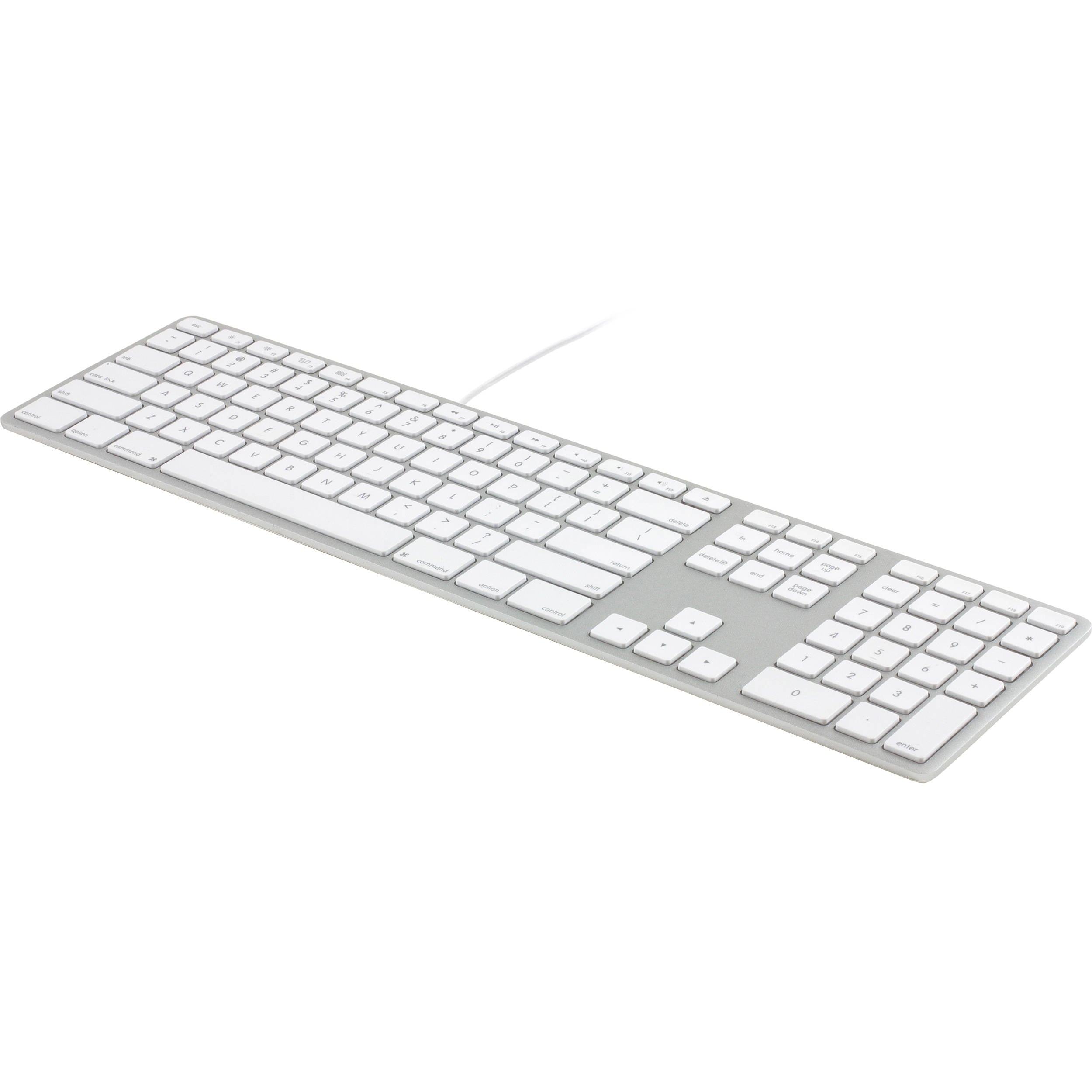 Matias Wired Aluminum Keyboard for Mac - Silver – Accessorio premium elegante