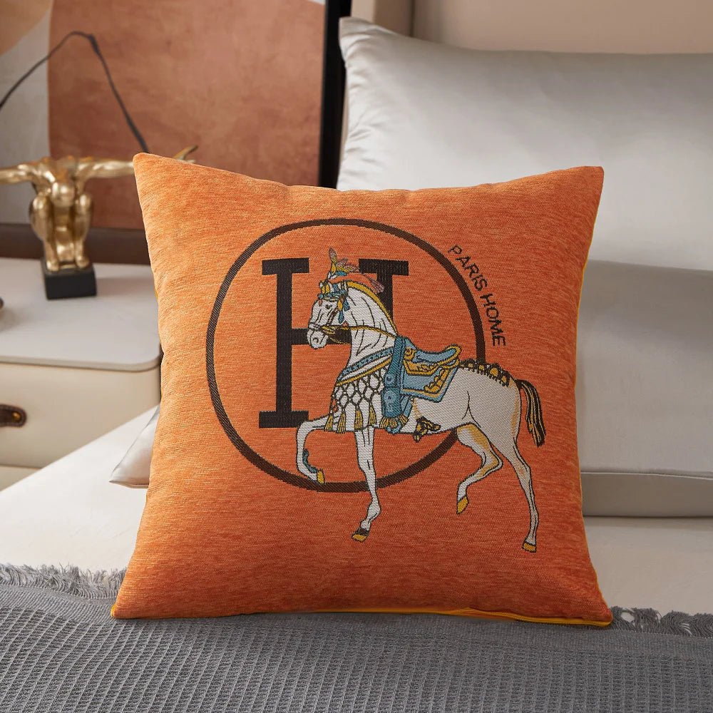 Il cavallo di cotone 45CM*45CM – Accessorio premium elegante